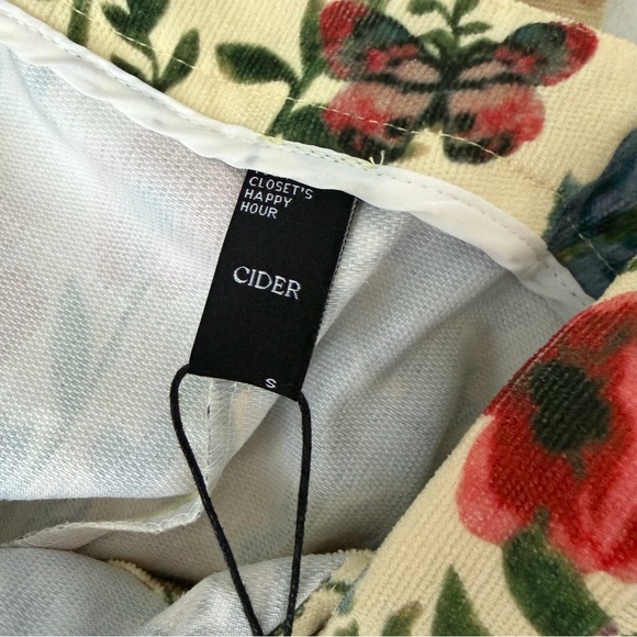 NWT Cider Floral Print Overalls - Picture 6 of 8